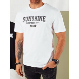 Trendy biele tričko s nápisom sunshine
