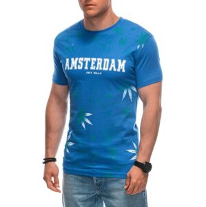 Originálne modré tričko s nápisom S1958