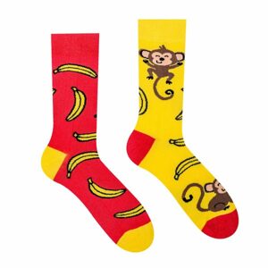 Ponožky s veselým motívom Opica