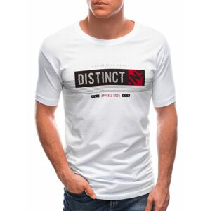 Biele tričko s potlačou Distinct S1768