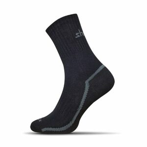 Čierne pohodlné pánske ponožky Sensitive