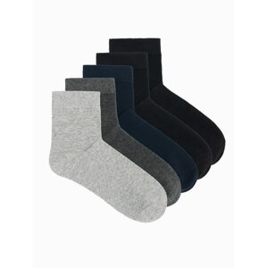 Mix ponožiek v základných farbách U405 (5 KS)