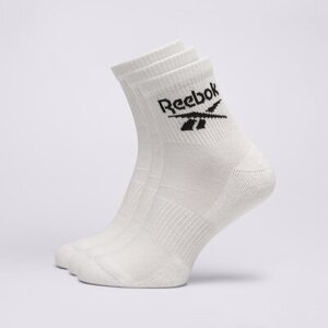 Reebok Ponožky 3 Pack Socks Quarter Biela EUR 40-42
